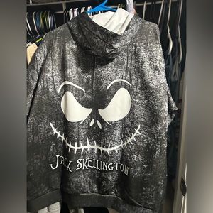 Jack skellington hoodie size xl